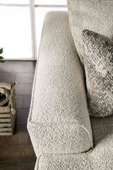 Moorpark Off-White Contemporary Living Room Set from Furniture of America - Luna Furniture