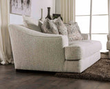 Moorpark Off-White Contemporary Living Room Set from Furniture of America - Luna Furniture
