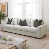 Romsey Light Gray Sofa from Furniture of America - Luna Furniture