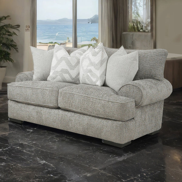 Nerone Gray Loveseat