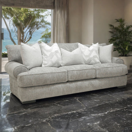 Nerone Gray Sofa from Furniture of America - Luna Furniture