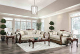 Newdale Ivory Sofa from Furniture of America - Luna Furniture