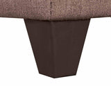 West Acton Chocolate Loveseat from Furniture of America - Luna Furniture