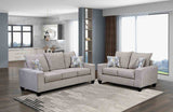 West Acton Beige Loveseat from Furniture of America - Luna Furniture