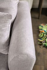 Croydon Light Gray Loveseat from Furniture of America - Luna Furniture