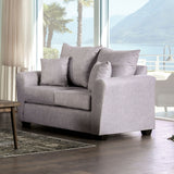 Croydon Light Gray Loveseat from Furniture of America - Luna Furniture