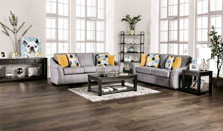Jarrow Light Gray Transitional Living Room Set from Furniture of America - Luna Furniture