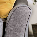 Jarrow Light Gray Sofa from Furniture of America - Luna Furniture