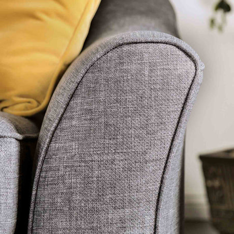 Jarrow Light Gray Transitional Living Room Set from Furniture of America - Luna Furniture