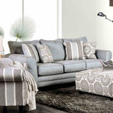 Misty Blue Gray Sofa from Furniture of America - Luna Furniture