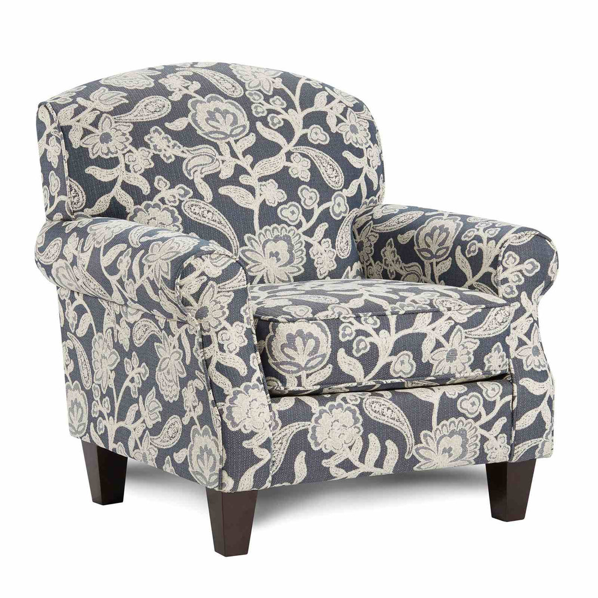 Porthcawl Floral Multi Chair from Furniture of America - Luna Furniture