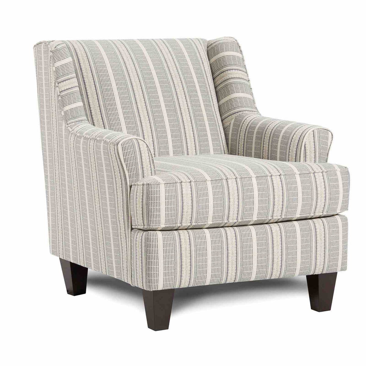 Porthcawl Stripe Multi Chair from Furniture of America - Luna Furniture