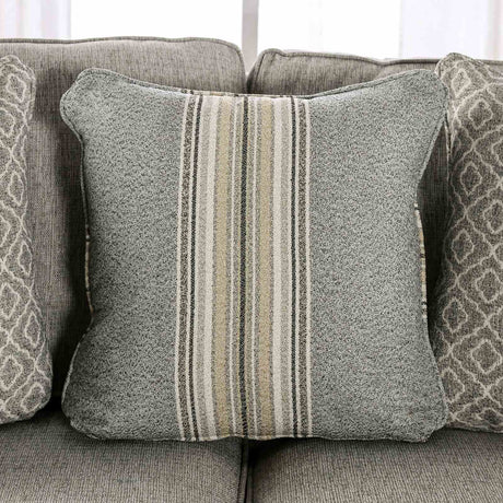 Stephney Gold/Gray Loveseat from Furniture of America - Luna Furniture