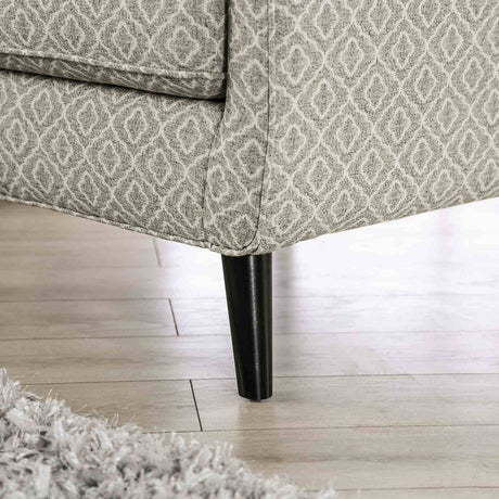 Stephney Gold/Gray Chair from Furniture of America - Luna Furniture