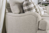 Christine Light Gray Sofa from Furniture of America - Luna Furniture