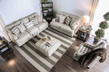 Christine Light Gray Sofa from Furniture of America - Luna Furniture