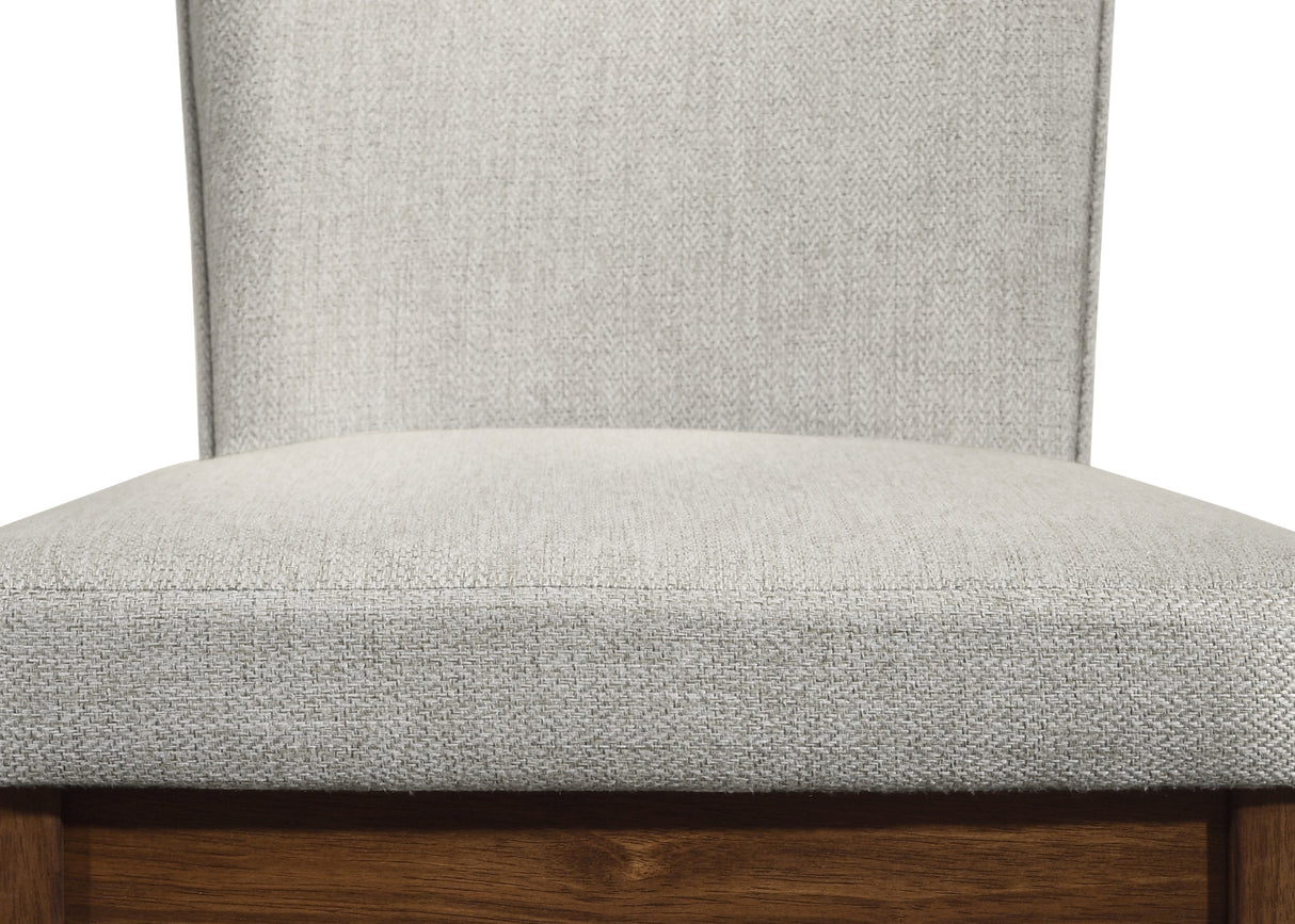 Salerno Beige/Brown Dining Set from Crown Mark - Luna Furniture