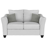Salizar Sand Upholstered 3-Piece Track Arm Fabric Sofa Set from Coaster - Luna Furniture