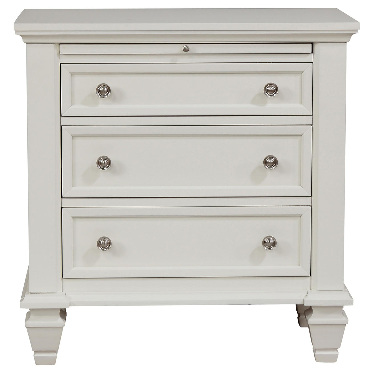 Sandy Beach Cream White 4-Piece California King Bedroom Set from Coaster - Luna Furniture