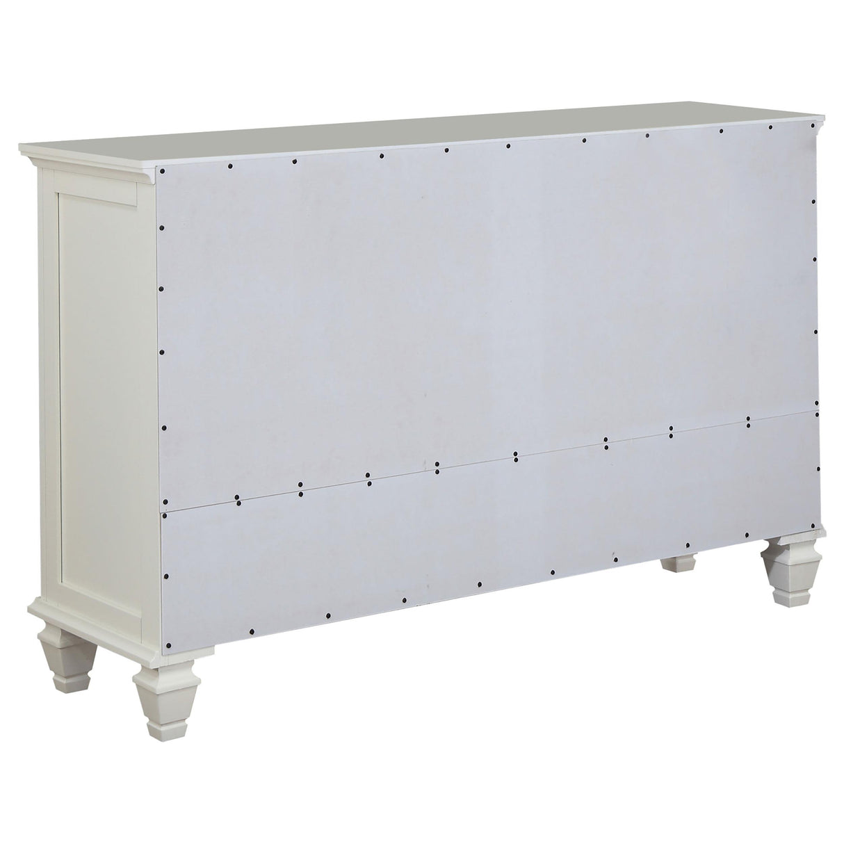 Sandy Beach Cream White 4-Piece California King Bedroom Set from Coaster - Luna Furniture
