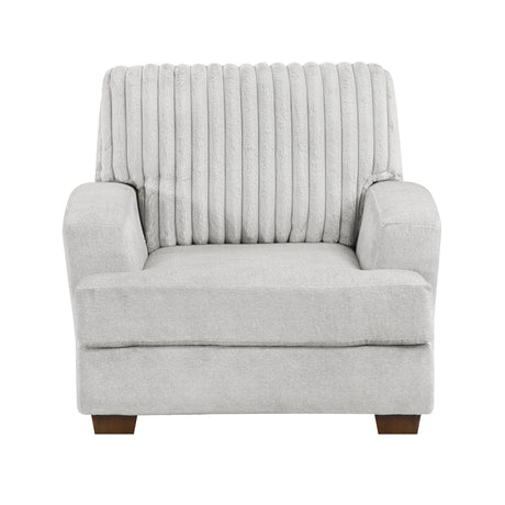 Santiago Light Gray Chair from Homelegance - Luna Furniture