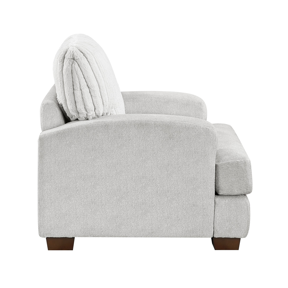 Santiago Light Gray Chair from Homelegance - Luna Furniture