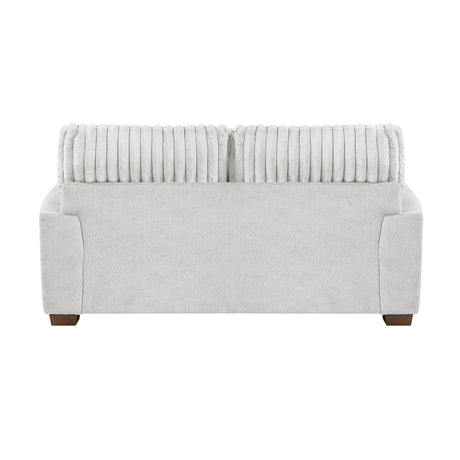 Santiago Light Gray Loveseat from Homelegance - Luna Furniture