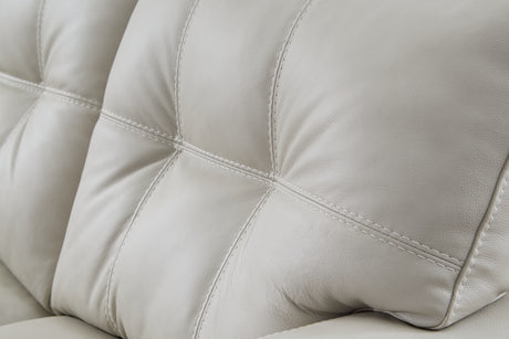 Santorine Bone Loveseat from Ashley - Luna Furniture