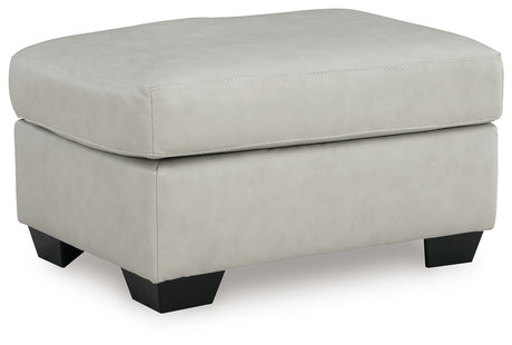 Santorine Bone Ottoman from Ashley - Luna Furniture