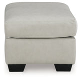Santorine Bone Ottoman from Ashley - Luna Furniture