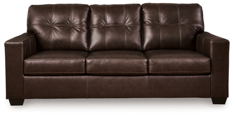 Santorine Dark Brown Queen Sofa Sleeper from Ashley - Luna Furniture