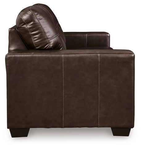 Santorine Dark Brown Queen Sofa Sleeper from Ashley - Luna Furniture