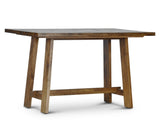 Saranac Mocha 5-Piece Counter Height Dining Set from Steve Silver - Luna Furniture