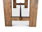 Saranac Mocha 5-Piece Counter Height Dining Set from Steve Silver - Luna Furniture