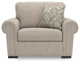 Sararose Heather Oversized Chair from Ashley - Luna Furniture