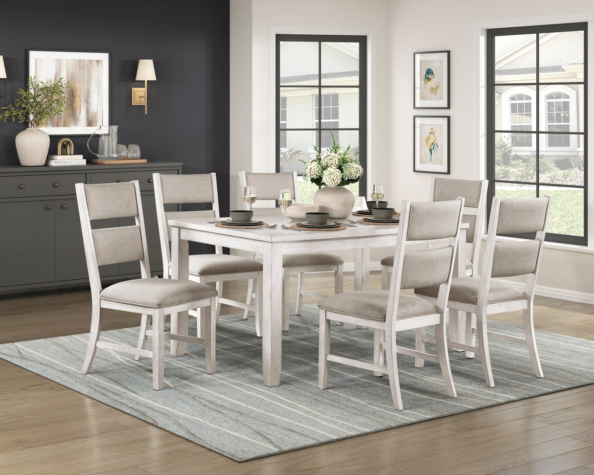 Savile Light Gray Side Chair, Set of 2 from Homelegance - Luna Furniture