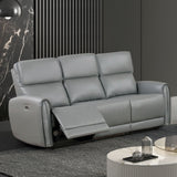 Schlieren Gray Power Sofa from Furniture of America - Luna Furniture