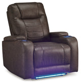 Schooner Rocks Umber Power Recliner from Ashley - Luna Furniture