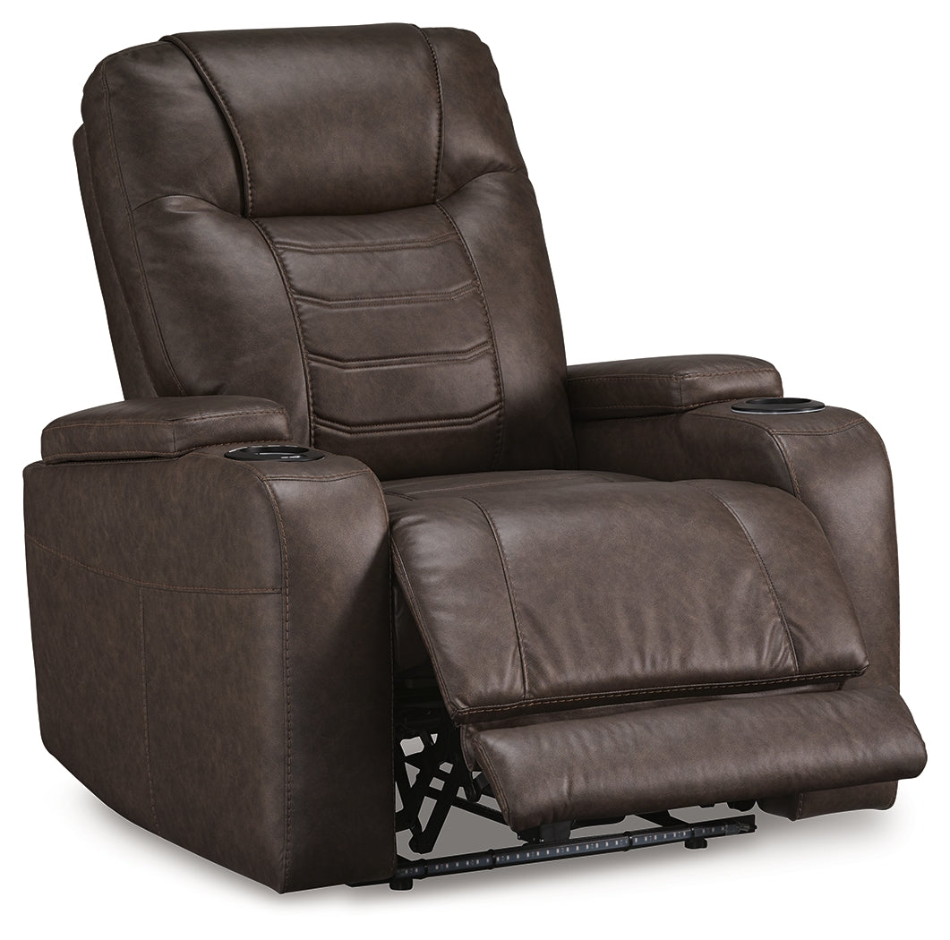 Schooner Rocks Umber Power Recliner – Luna Furniture