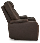 Schooner Rocks Umber Power Recliner from Ashley - Luna Furniture