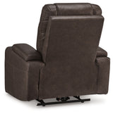 Schooner Rocks Umber Power Recliner from Ashley - Luna Furniture