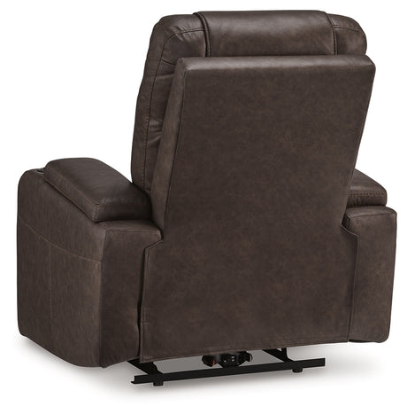 Schooner Rocks Umber Power Recliner from Ashley - Luna Furniture