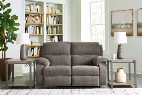 Scranto Brindle Reclining Loveseat and Recliner from Ashley - Luna Furniture