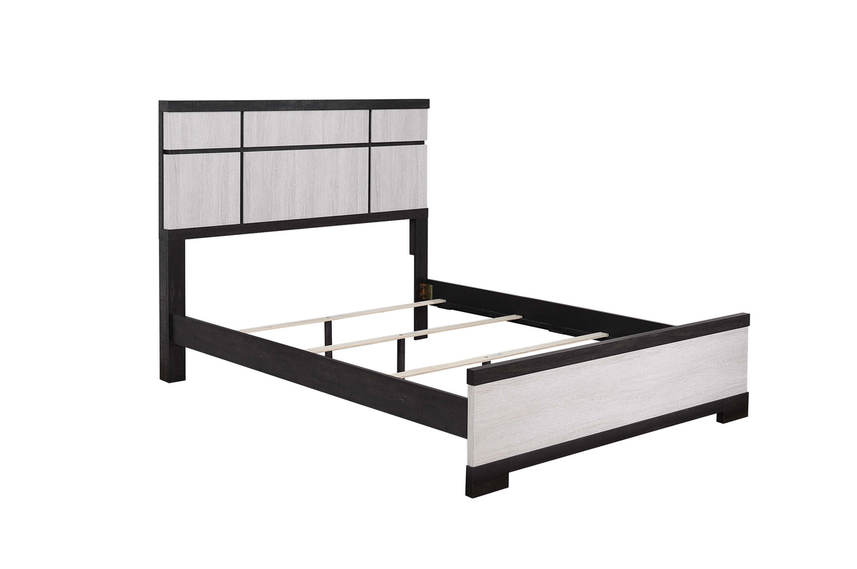Remington Black/White Panel Bedroom Set