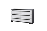 Remington Black/White Dresser from Crown Mark - Luna Furniture