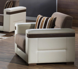 Moon Platin Mustard Armchair from Bellona - Luna Furniture