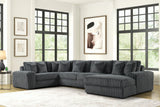 Season Charcoal 5-Piece Oversized Sectional from Happy Homes - Luna Furniture