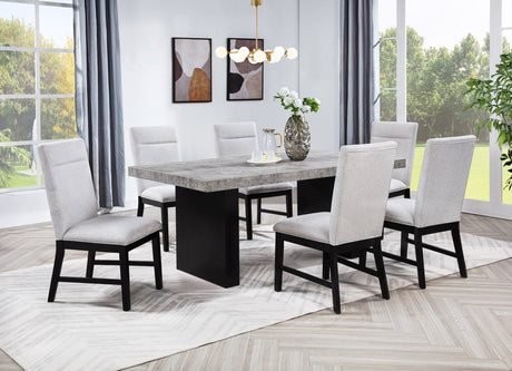 Sebastian Dove Dining Chair, Set of 2 from Crown Mark - Luna Furniture