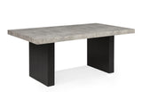Sebastian Black/Gray Dining Table from Crown Mark - Luna Furniture