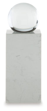 Sellner Clear/White Sculpture from Ashley - Luna Furniture